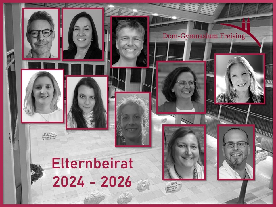 Die Mitglieder des Elternbeirats 2024 bis 2026